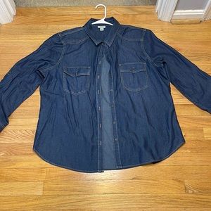 Long sleeve jean jacket